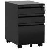 Excellent Quality School Office Cabinet 3 Drawers Metal Steel Executive Office Mobile Pedestal File Cabinet