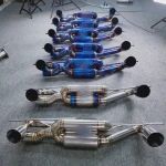 exhaust muffler &titanium exhaust