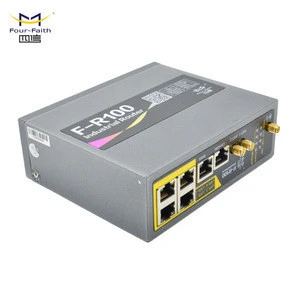 F-R100 4G LTE WIFI Router with one or two SIM slot support OPEN VPN and Qos  for SOHO APPLICATION