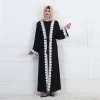 F809 Kimono Arabic Style Dubai Women Muslim Leisure Abaya Islamic Clothing