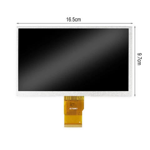 factory 7 inch lcd panel tft display small lcd module 1024x600 ips window display screen with display driver boards
