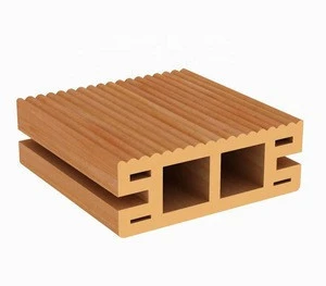 Factory Direct Sale Recycled Plastic Building Materials Wpc Outdoor Decking