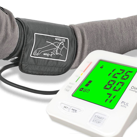 Factory direct sales professional electric digital tensiometer cuff upper arm blood pressure meter acrylic blood pressure meter