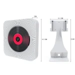 Factory direct wall-mounted Bluetooth CD player home dvd player portable CD player with intelligent remote control