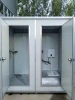 Factory Manufactured Portable Removable Container Toilet with Sink and Shower Public Toilet
