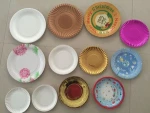 Factory paper tableware food dishes product making machine