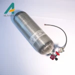 Factory price 9L  4500psi breathe compressor firefighting equipment carbon fiber gas cylinder
