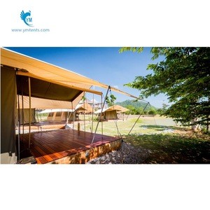 factory price direct supply waterproof glamping hotel tent resort of pvdf cover architectural structure membrane