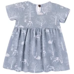 Factory Price Dress For Baby Girl 6 Months Baby Girl Cotton Dress Short Summer Bamboo Baby Dress