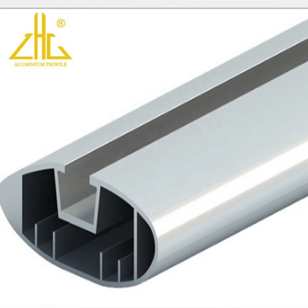 Factory Price Railing System Aluminium U Channel Glass Railing Profile
