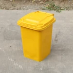 Factory professional production wheelie bin 30l plastic outdoor trash can