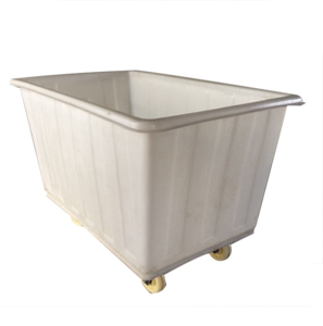Factory supplier commercial plastic truck trolley laundry cart with wheel