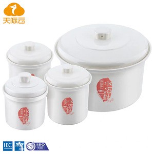 Factory Supply Ceramic Pot Plastic Body Lid Digital Multi Cooker Electric Slow Cooker