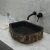 Import factory supply new design natural polished granite stone bathroom sink from China