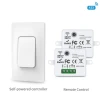 Factory Supply RF433 self-power wireless Remote Control  Wall switch Button wifi light switch in smart home