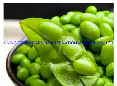 Factory Supply Top Quality Frozen Green Edamame Soya Beans IQF, Chinese Soya Beans