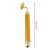 Import Factory Supply vibration facial massager 24k golden bar cosmetic magnetic massage stick beauty pulse skin care japan from China