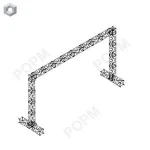 Factory Wholesale aluminum led truss display goal post lighting truss stage light truss