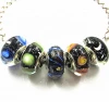Factory Wholesale Milky Way Galaxy Murano Glass Beads for Bracelets Making