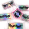 factory wholesale price mink eyelashes fashionable style luxury 3d mink lashes with custom package