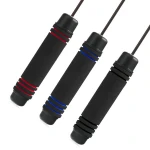 Factory Wholesale Pvc Steel Wire Comfortable Handles Aerobic Exercise Jump Rope Skipping Jump Rope