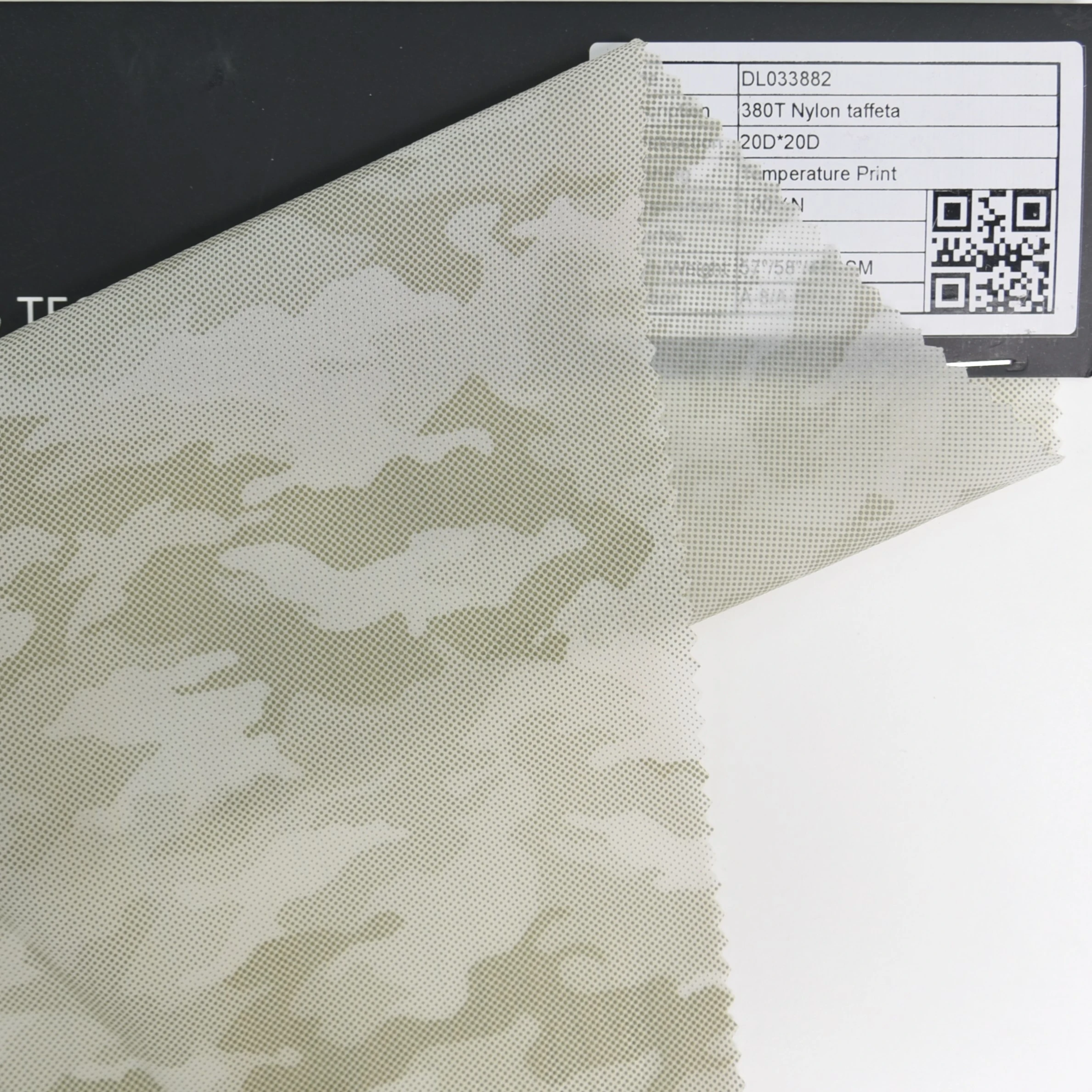 Fashion 380T Nylon taffeta Temperature Print New material Fabric
