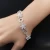 Import Fashion Cubic Zirconia Bangle Bracelet Stainless Steel Jewelry In 18k Gold Bracelet from China