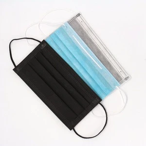 fashion funny dental black face mask disposable for safety products