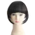 Import fashion girl synthetic hair bangs clip natural hair pieces bangs from China