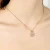 Import Fashion womens necklace cc jewelry letter necklace chain jewelry gold plated pendant silver necklace from China
