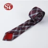 Fashionable adjustable promotional popular men polyester jacquard ties