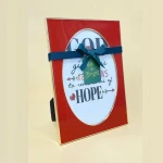 Fashionable Festivities: Capture Perfect Memories with Christmas Metal Photo FramesH03-46BL-1