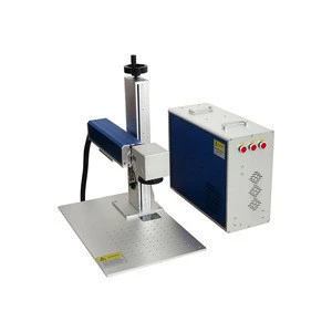 fiber laser marking machine marking iron, copper, magnesium, aluminum, gold, silver, titanium, platinum and other rare metals