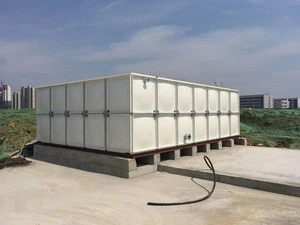 fiberglass reinforced plastic water tank ,FRP water storage tank, 200000 liter FRP water tank