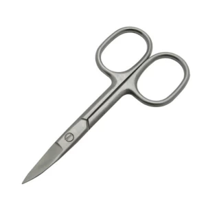 Fine Arrow Pointed Cuticle Stainless Steel Professional Curved Nail Scissors