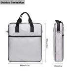 Fireproof briefcase laptop Bag for documents, laptop, jewelry and passport