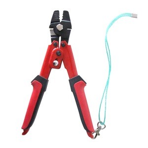 Fishing tool Carbon Steel Fishing Plier Crimper Wire Rope Swager Crimping Sleeves Kit