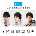 Fleece Ear Warmers/Muffs Headband for Men & Women & Kids Perfect for Cycling Skiing Workout Yoga Running & Riding Motorcycle
