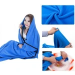 Fleece Sleeping Bag Portable Sleeping Bag Fleece Liner Lightweight Tent Bed For Outdoor Camping Hiking Backpacking Equipment
