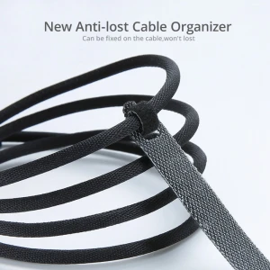 FLOVEME Nylon Cable Ties Earphone Winder Cable Cord Management Organizer