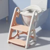 Foldable plastic baby products toilet trainer potty ladder in bathroom