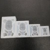 Food grade epoxy resin silicone mold DIY crystal drop three-dimensional bear silicone mold handmade bear mold