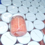 food ingredients plastic jar