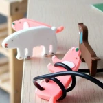 Four stars shape dart silicone cable winder