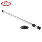 FOYO Brand Aluminum Adjustable Telescopic Boat Cover Support Pole Single 22' to 54' for Inflatable boat Kayak Canoe Sailboat