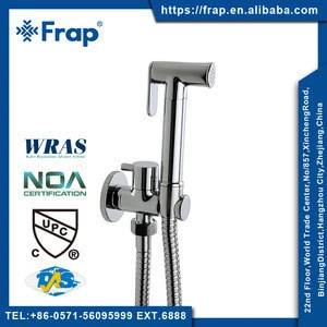 Frap Brass Cold Water Bidet Faucet with Cylindrical Hand Shower F7501