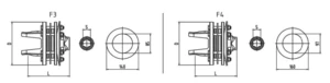 Friction torque limiter FFVT3-FFVT4 Series, PTO drive shaft for agricultural machines, China manufacturer OEM / ODM