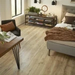 FSII High Quality Solid wood material Spc Vinyl Plank Laminate Flooring Wood Looking Laminate Flooring