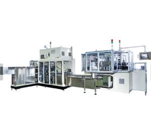 Full servo pre-made bags sanitary napkin and panty liner packaging machine