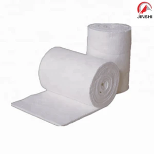 Furnace refractory ceramic fiber blanket for heat resistant